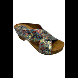 Hee Leather Heeled Sandals Acuario Pieces - Medium